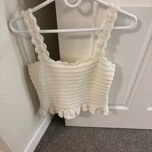 Rails white sleeveless blouse, new size small